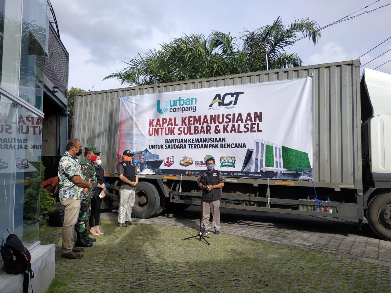 ACT Bali Kirim 24 Ton Bantuan ke Kalimantan Selatan