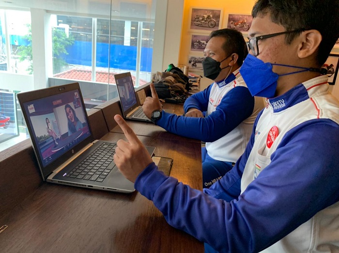 Kompetisi Virtual Instruktur Safety Riding 2021, Wakil Astra Motor Bali Juara Ketiga