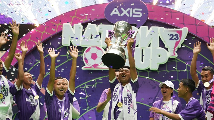 SMAN 8 Makassar Raih Juara di AXIS Nation Cup 2023