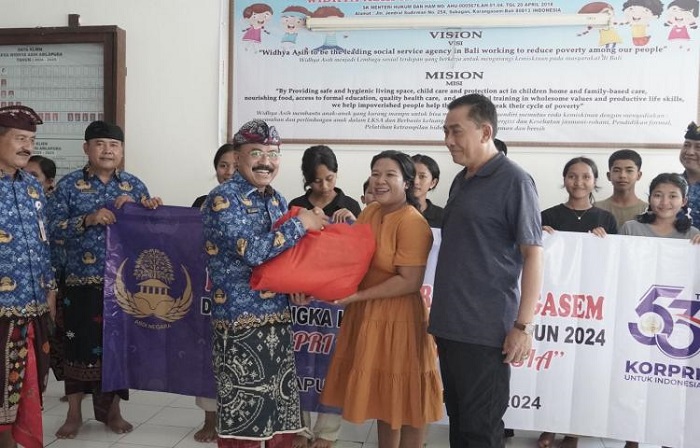 Semarakkan HUT ke-53 Tahun, Korpri Karangasem Gelar Bakti Sosial