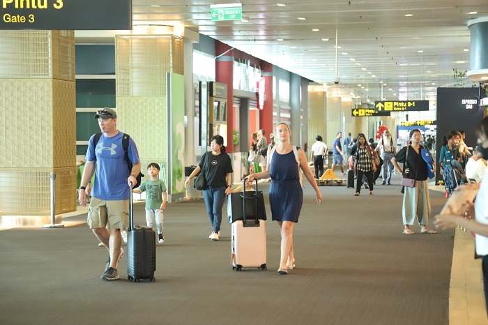 Pelaku Perjalanan Luar Negeri Dominnasi Penumpang Bandara Ngurah Rai di Tahun 2023