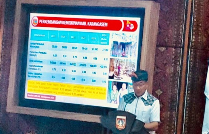 Bupati Gede Dana Minta Perangkat Daerah Lelaksanakan Program Penanggulangan Kemiskinan Tepat Sasaran Sesuai Data Akurat dan Valid