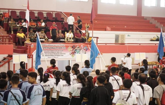 Buka Porsenijar Kabupaten Karangasem Tahun 2024, Bupati Dana: Berperan Penting Bangun Karakter Pelajar Pemuda