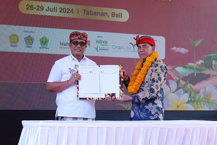 Rembug Utama dan Grand Opening Expo KTNA Nasional 2024 di Tabanan, Bupati Sanjaya : Wujudkan Kedaulatan Pangan