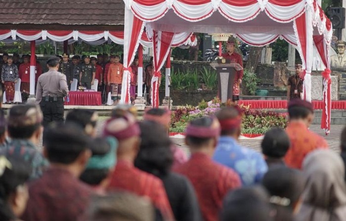 Peringatan Harkitnas ke 115 di Kabupaten Karangasem, Bupati Gede Dana: Pertahankan Semangat Kebangkitan Nasional