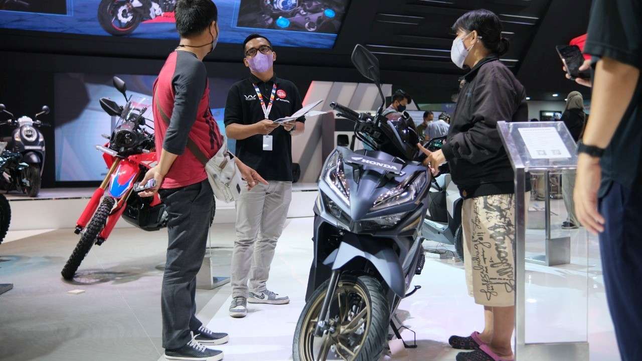 IMOS 2022, Honda Vario dan Scoopy Sedot Animo Pengunjung