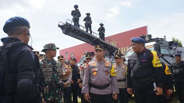 Kapolri Bersama Panglima TNI Pastikan Pengamanan KTT G20 di Bali