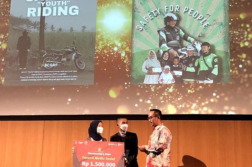 Yayasan AHM Jaring 90 Karya Kampanye Keselamatan Berkendara ala Gen Z