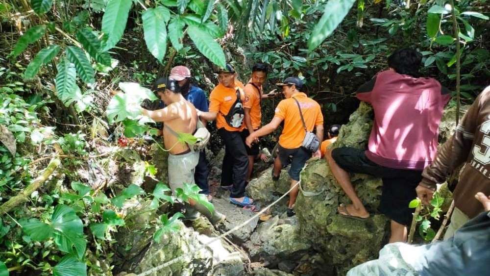 Mahasiswa Fakultas Kedokteran UNS Terjatuh di Luweng Braholo Gunungkidul