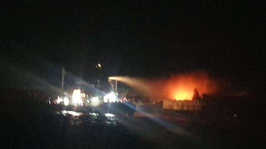 Kapal Tanker MT Kristin Terbakar di Perairan Lombok