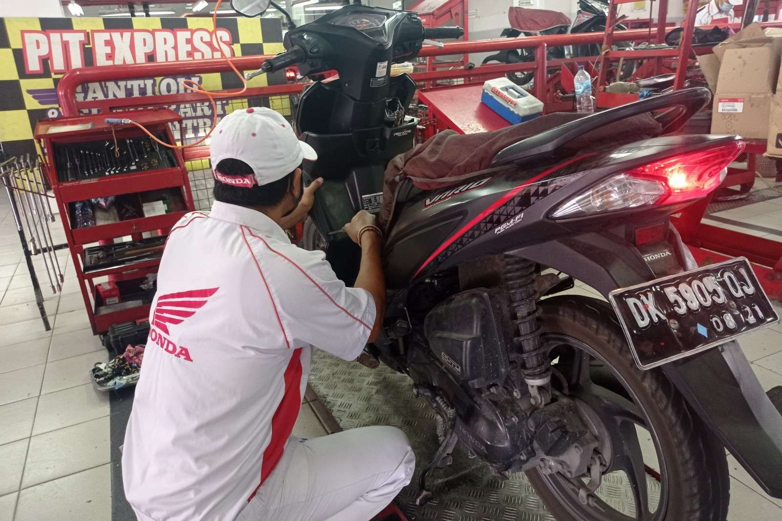 Lebaran ke kampung Halaman, AHASS Area Bali Siapkan Voucher Servis Motor Pemudik