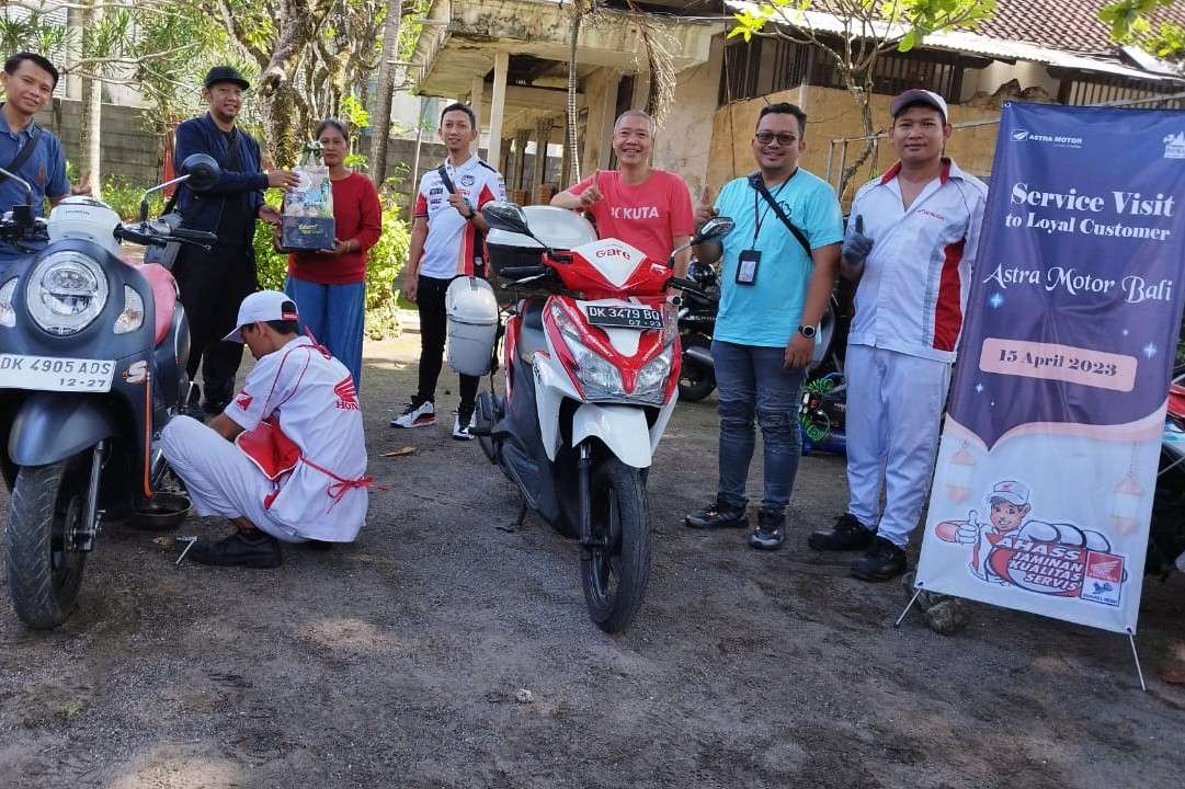 Honda Care Bali Berikan Servis Gratis hingga Paket Lebaran bagi Konsumen Setia