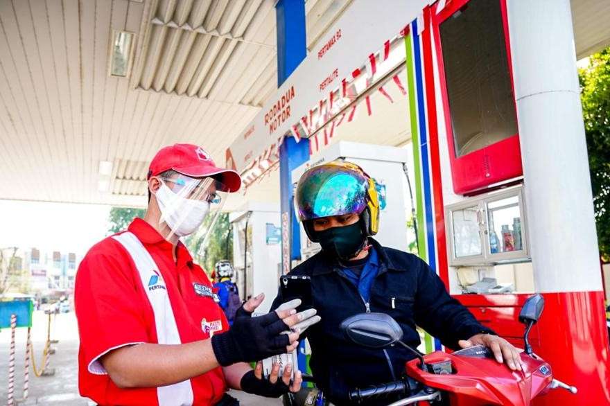 Pertamina Imbau Pemudik Bayar Non Tunai Pangkas Antrian di SPBU saat Arus Balik