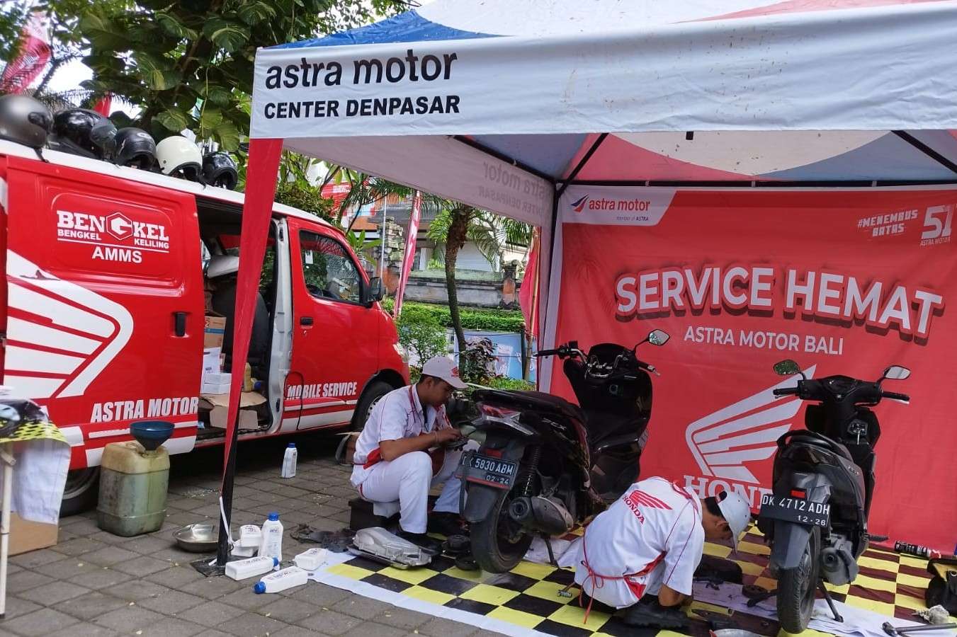 Peringatan May Day, Astra Motor Bali Siapkan Servis Hemat Honda