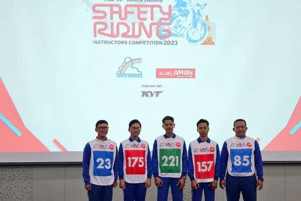 Lima Wakil Astra Motor Bali Siap Berlompetisi pada Safety Riding Competition Tingkat Nasional