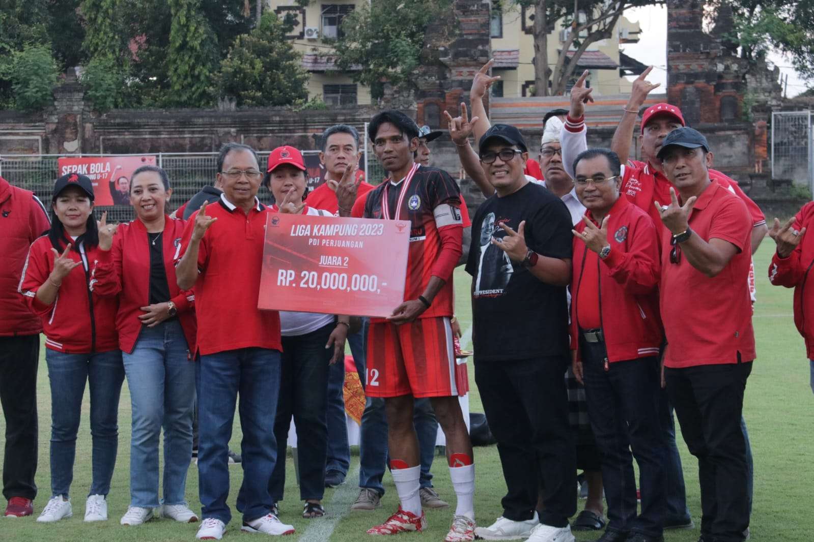 Runner Up di Liga Kampung PDI Perjuangan, Komang Sanjaya Apresiasi dan Bangga Semangat Juang Tim Tabanan U-17