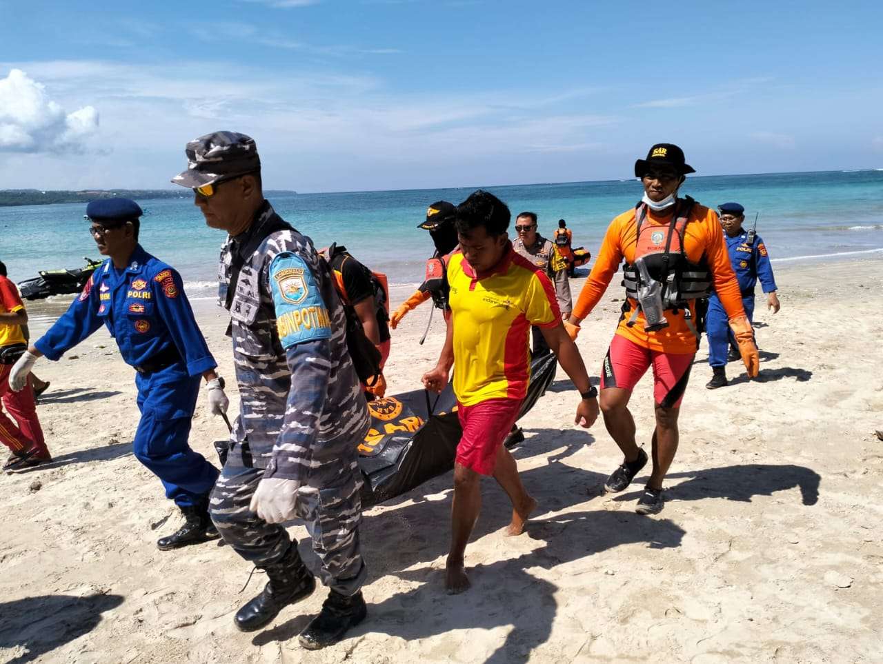 Jasad Mr X Ditemukan Mengambang di Perairan Pantai Kelan Bali