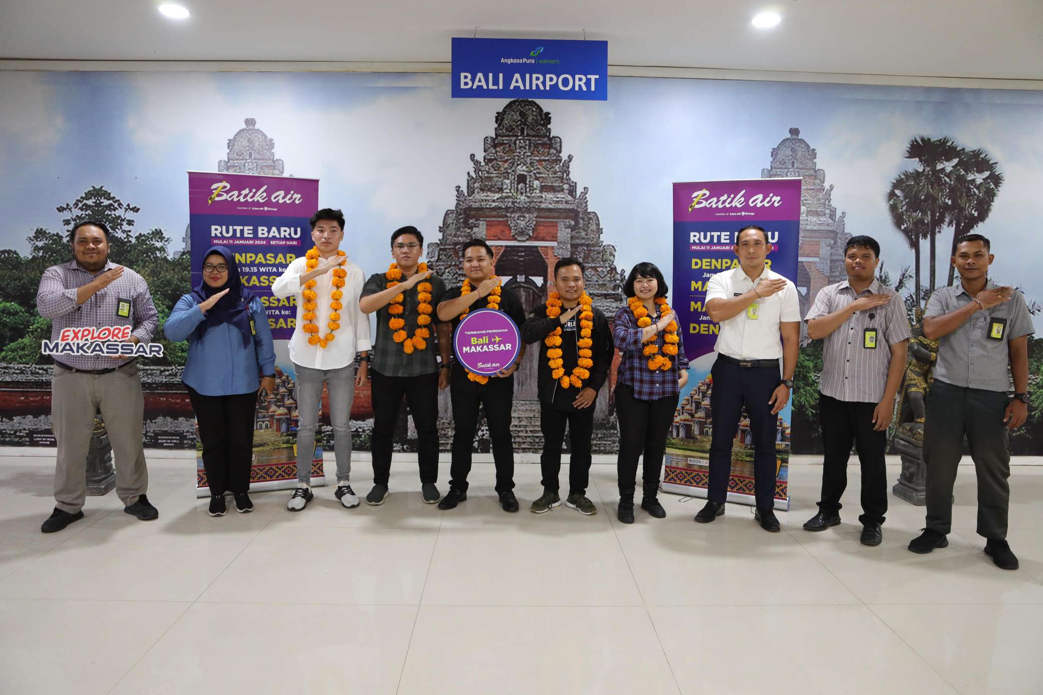 Batik Air Ramaikan Penerbangan Denpasar-Makasar,  Trafik Tersibuk Setelah Rute Jakarta dan Surabaya