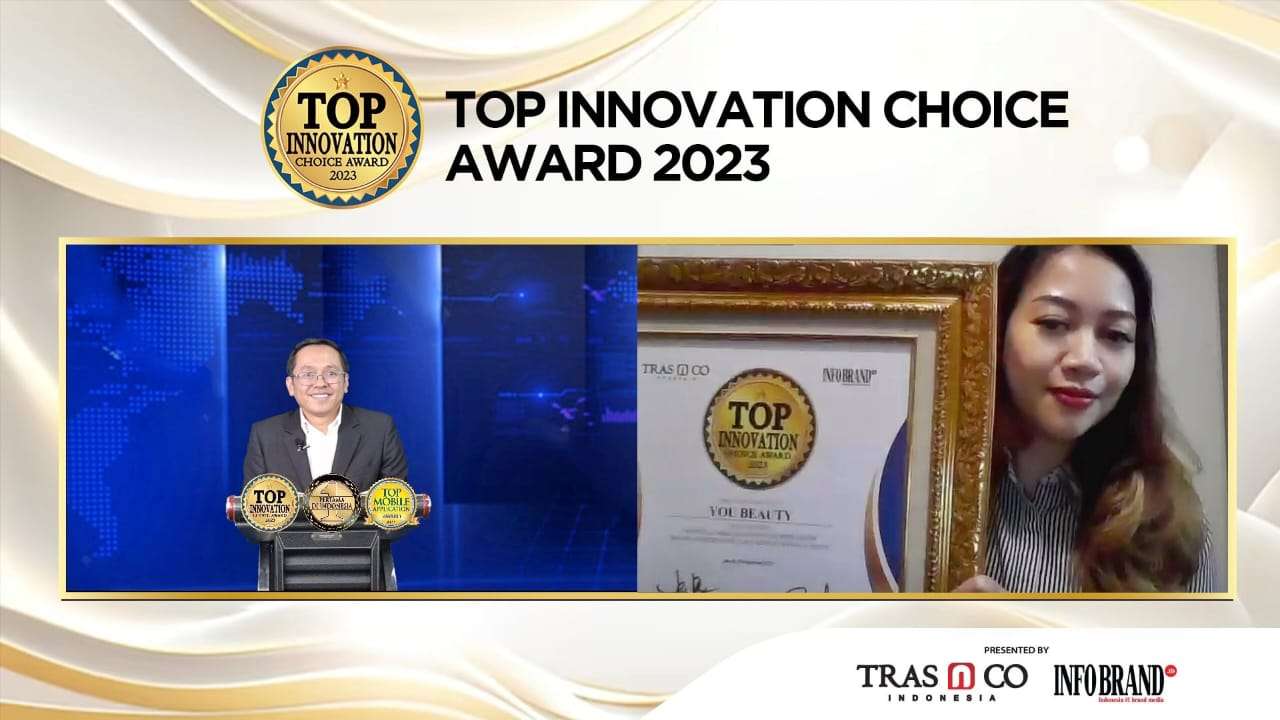 Berkomitmen Terus Berinovasi di Setiap Produk, YOU Beauty Raih Penghargaan Top Innovation Choice Award 2023