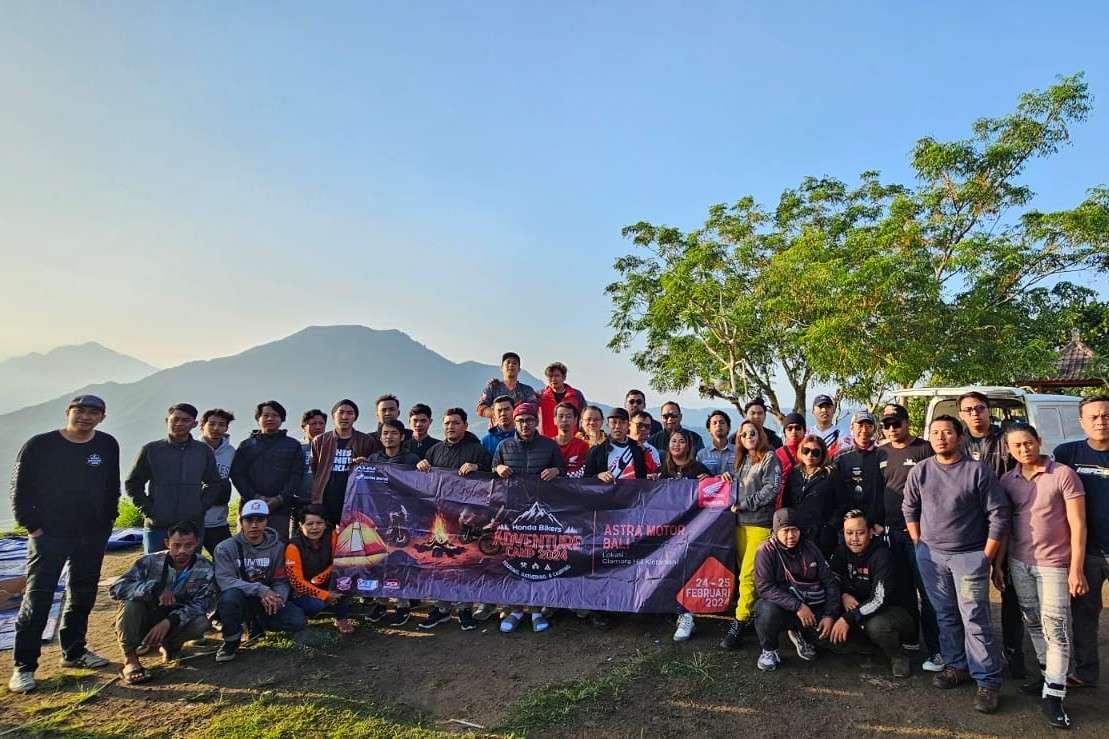 Honda Adventure Camp 2024,Bangun Solidaritas dan Silaturahmi Puluhan Anggota HCB Eksplorasi Keindahan Bali
