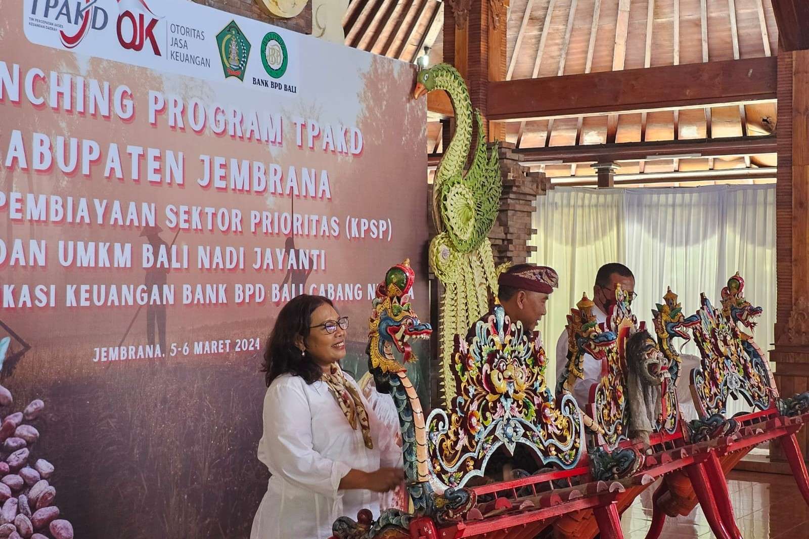 Pertama di Bali, OJK Apresiasi Peluncuran Program TPKAD Jembrana 2024