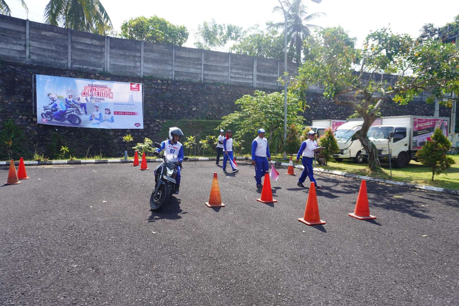 Kompetisi Regional Instruktur Safety Riding Advisor Community 2024 di Bali Jadi Contoh Penarapan Keselamatan Berkendara