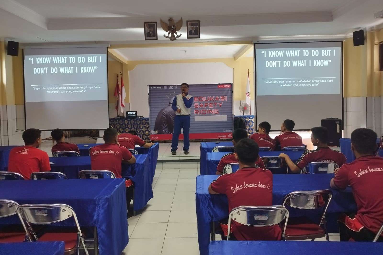 Kampanyekan Keselamatan Berkendara, SMK PGRI 2 Badung Terpilih Sekolah Binaan Astra Motor Bali