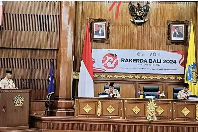 Gelar Rakerda, Kwarda Bali Terus Viralkan Esensi Gerakan Pramuka