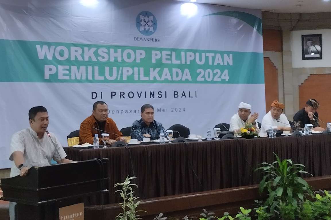 Workshop Peliputan Pilkada 2024, Dewan Pers Ingatkan Fungsi Media sebagai Kontrol Sosial dan Edukasi Publik