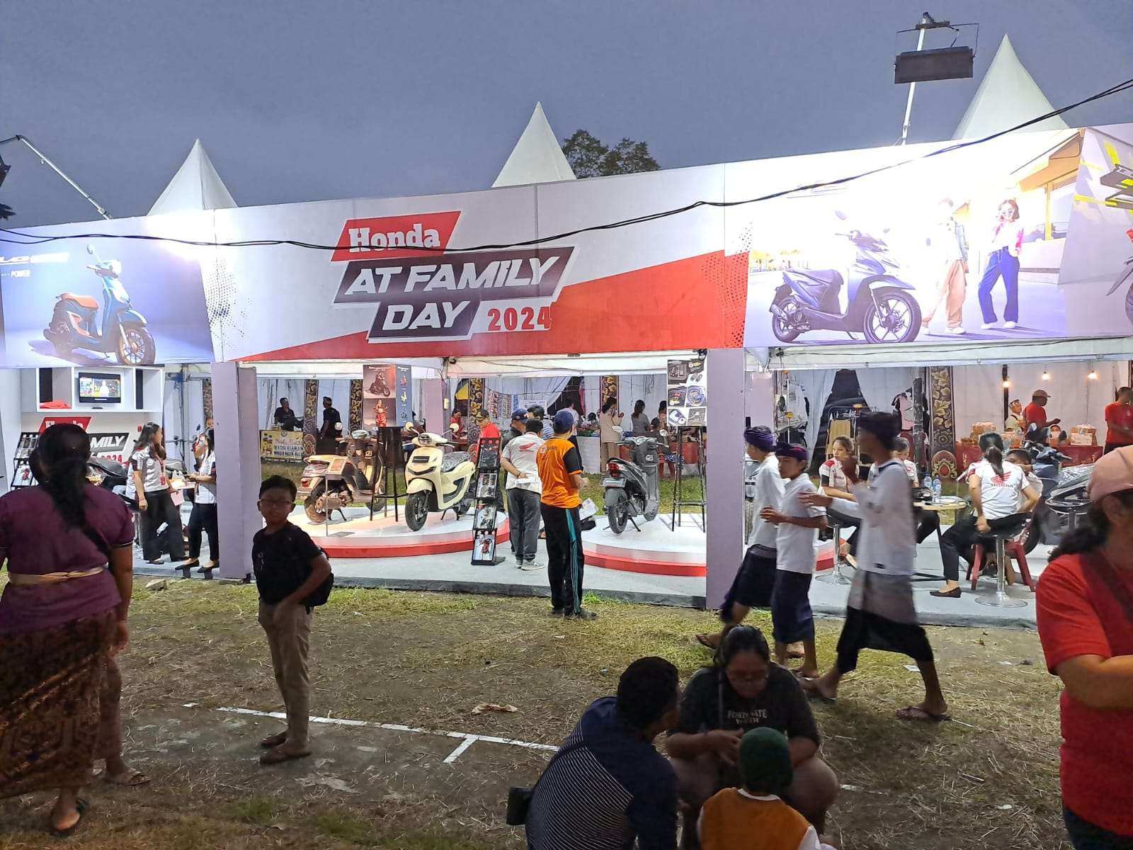 Masyarakat Tabanan Antusias Sambut Honda AT Family Day di Marga Fest 2024