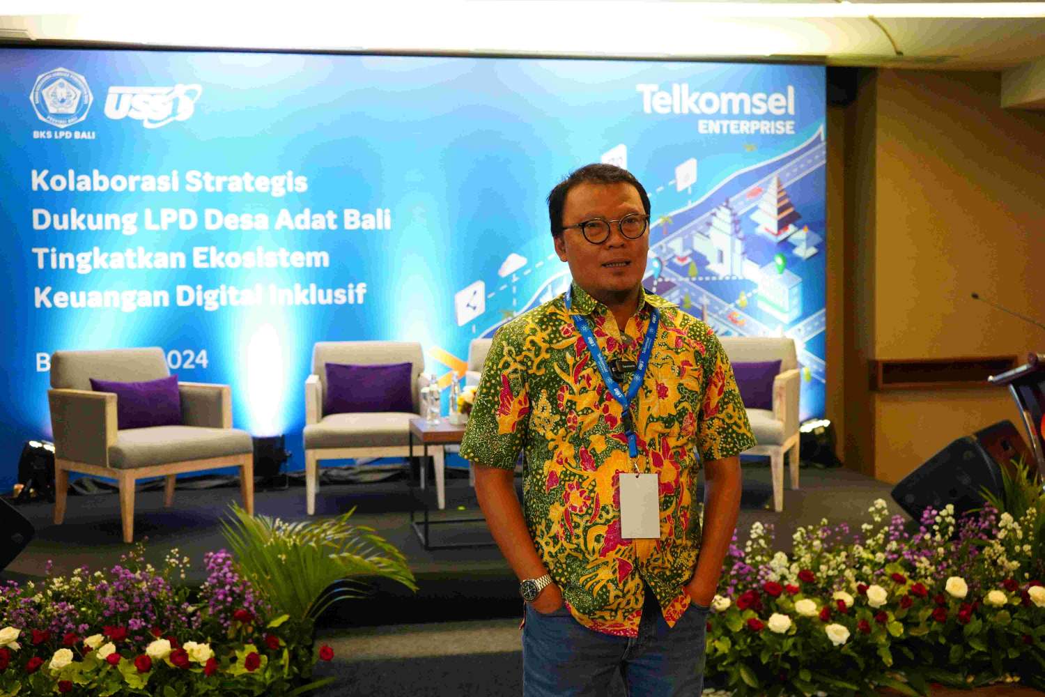 Tingkatkan Inklusi Keuangan, Telkomsel Perkuat Kemitraan Setrategis Bersama PT USSI dan LPD Bali