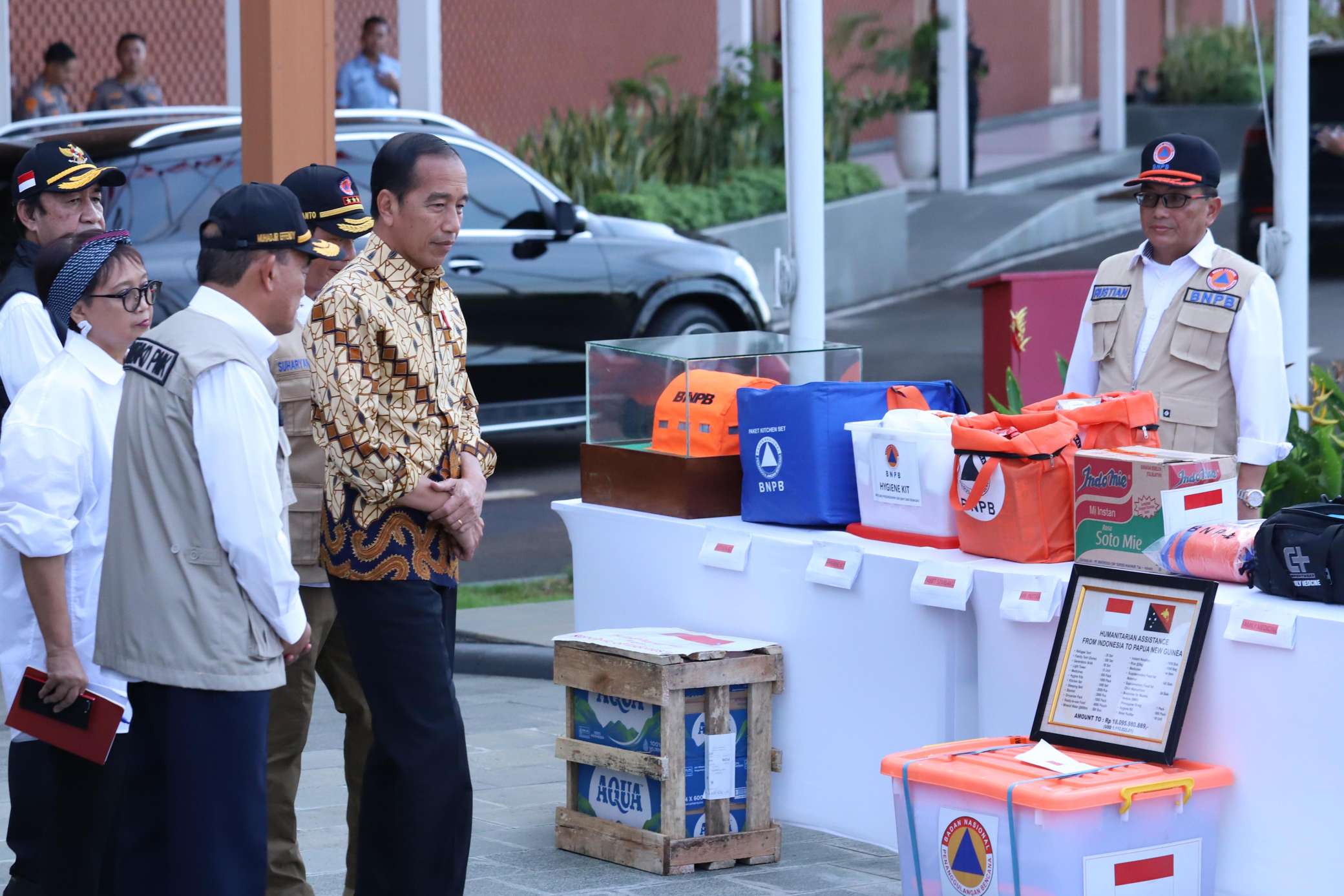 Bantuan Kemanusiaan Rp18 Miliar bagi Papua Nugini dan Afghanistan, Presiden Jokowi: Bentuk Solidaritas dan Simpati Indonesia