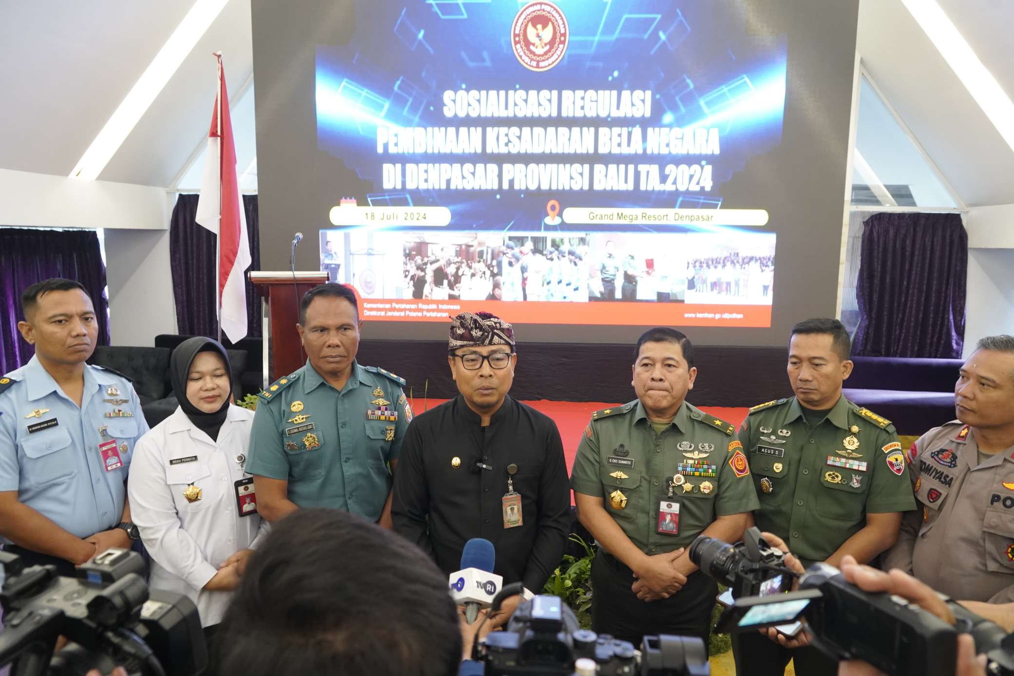 Kemenhan Sosialisasikan Regulasi PKBN Pada Lingkup Pekerjaan di Bali Tahun 2024