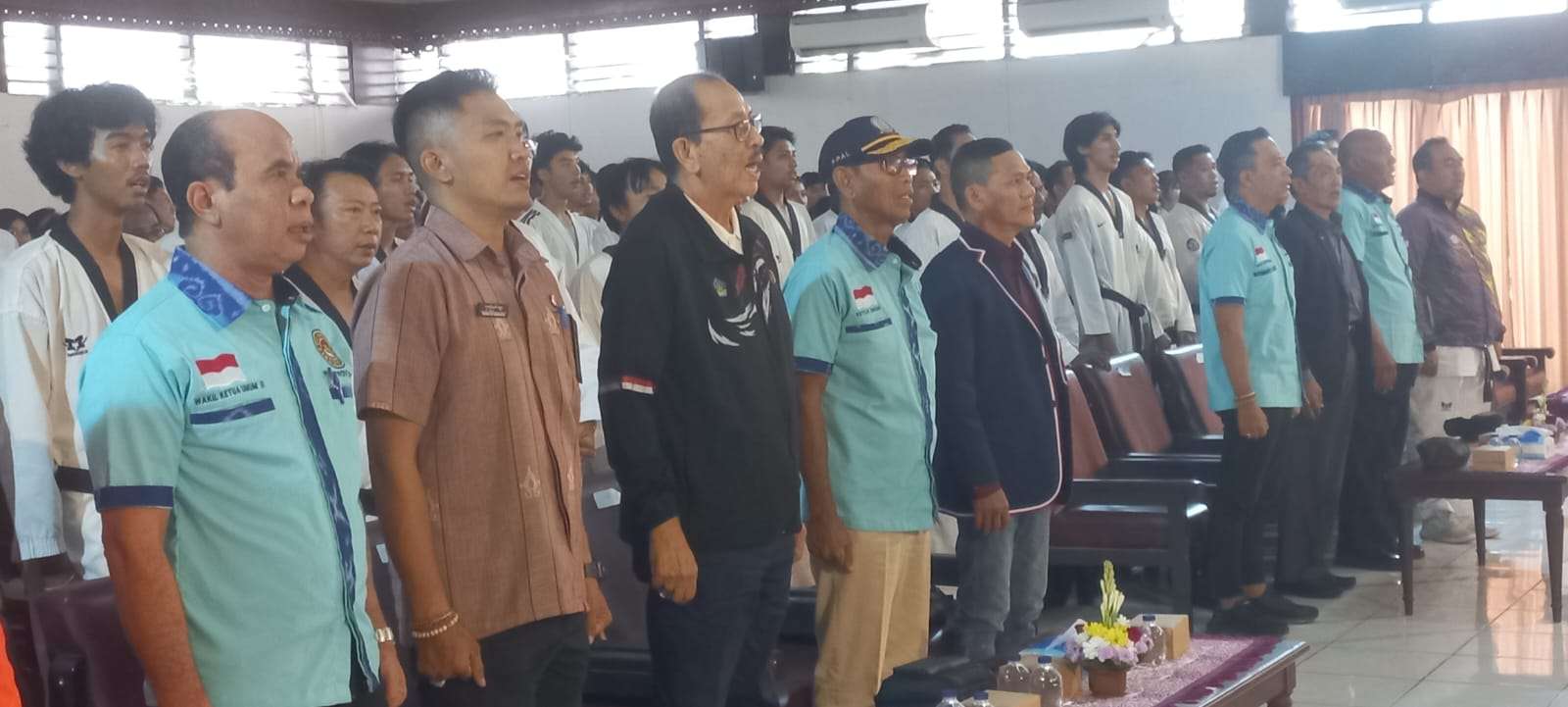 Diikuti Ratusan Peserta, Pengprov TI Bali Gelar Uji Kenaikan Tingkat Pom Dan Kukkiwon