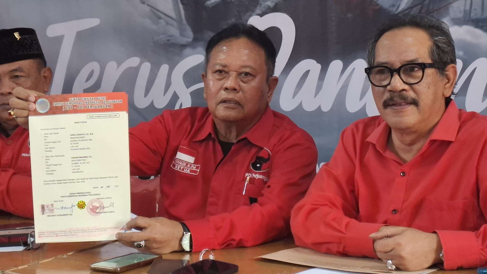 Megawati Pilih Mantan Sekda Harda Kiswaya Duet Bareng Danang Maharsa di Pilkada Sleman 2024