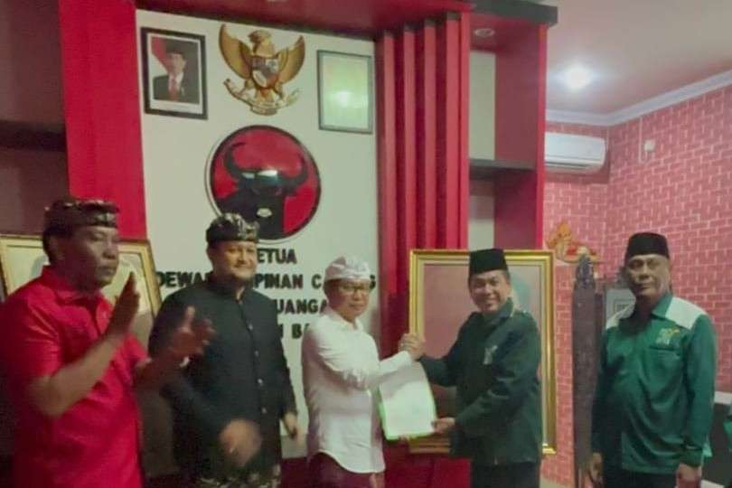 DPC PKB Badung Serahkan Rekomendasi Pusat, Siap Menangkan Pasangan Adi-Cipta