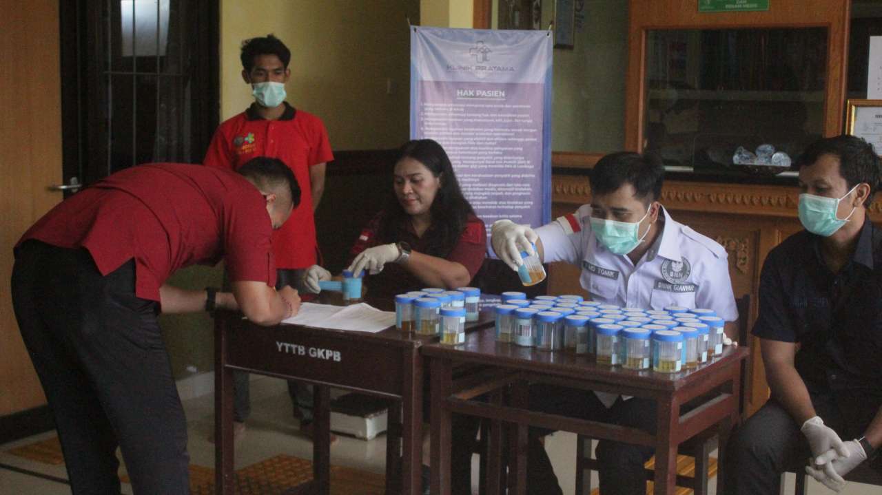 Program 100 Hari Menimpas, Lapas Narkotika Bangli Razia Kamar Hunian dan Tes Urine, Ini Hasilnya