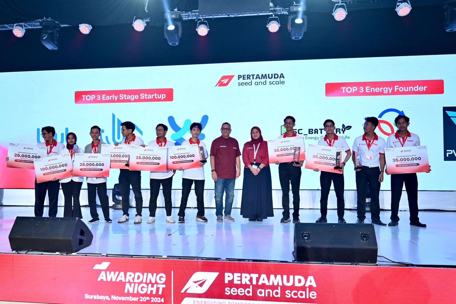 Inilah TOP 3 Pemenang Pertamuda Seed and Scale 2024