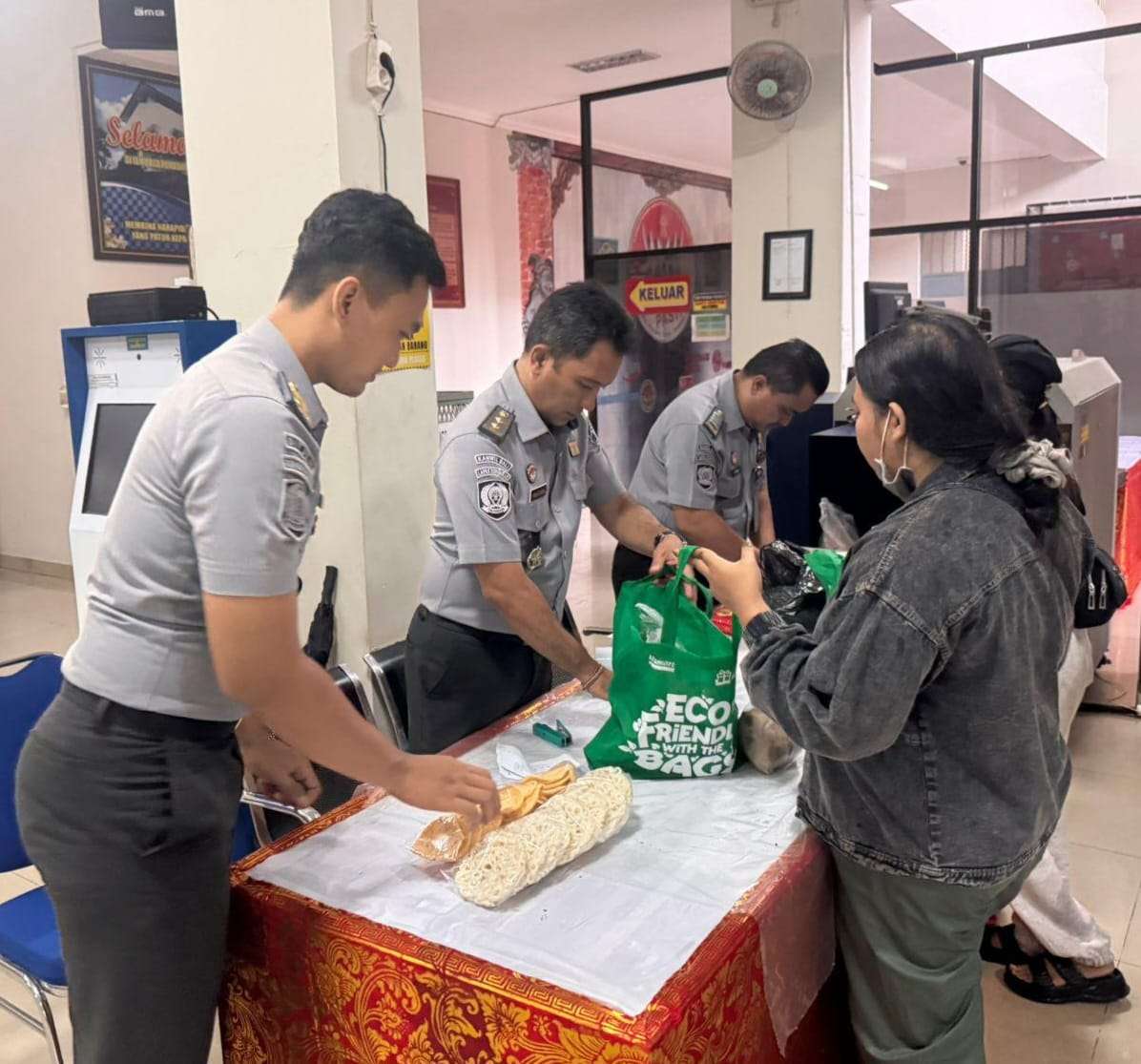 Pengamanan Lapas Kerobokan Diperketat, Geledah Orang dan Semua Barang di Pintu Masuk