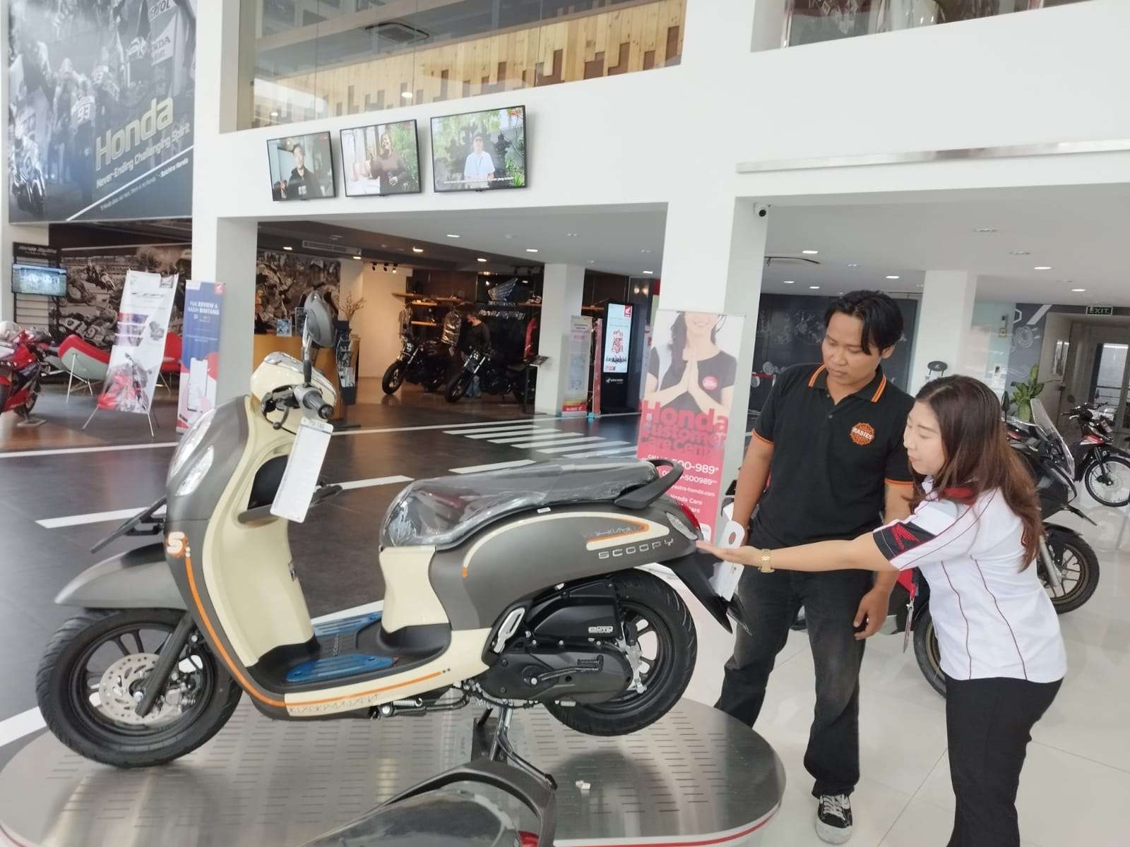 Khusus Konsumen Bali, Pembelian Unit Berhadiah Sepeda Motor Honda Baru