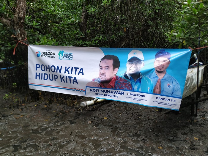 Gelora Bali tanam mangrove kedonganan