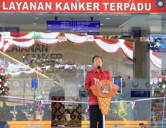 Dilengkapi Kedokteran Nuklir, Gubernur Koster Resmikan Gedung Layanan Kanker Terpadu