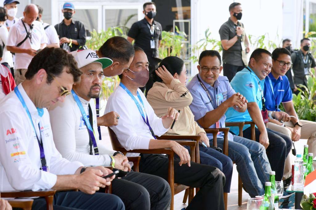 Tontonan Masa Depan, Presiden Jokowi Ingin Formula E Digelar 15 Kali Setahun