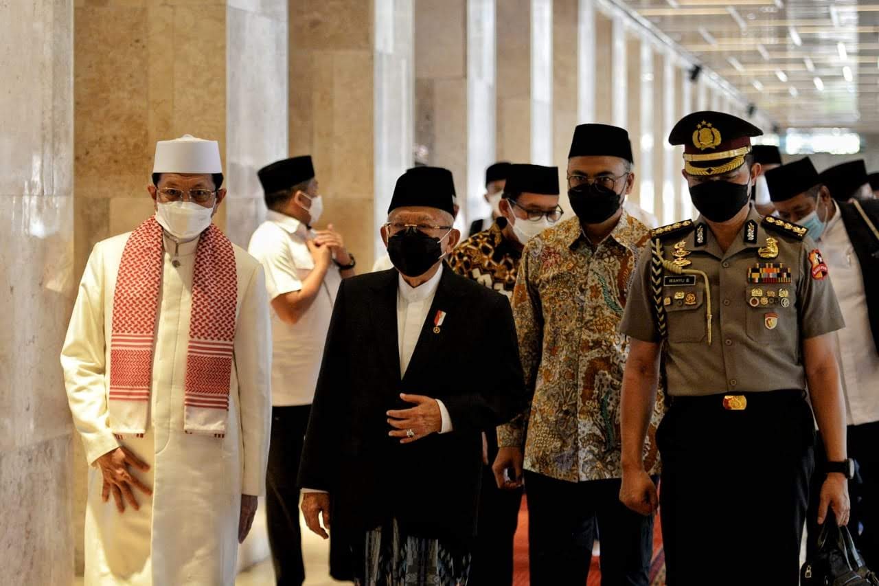 Wapres Ma’rif Amin Minta Persatuan Umat Islam Antisipasi Perubahan Iklim