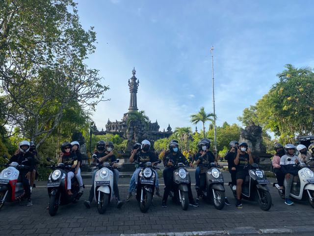 Seru dan Asyiknya City Touring Bersama Honda Scoopy di Amazing Race