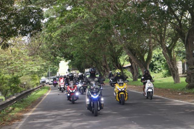 Komunitas ADV160 Urban Exploride Touring Jelajahi Alam Bersama Astra Motor Bali