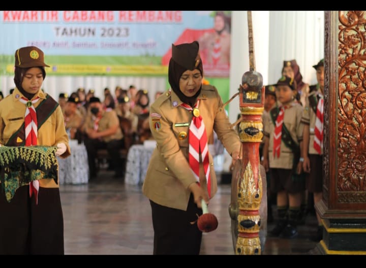 Pesta Siaga Kwarcab Rembang 2023, Barung Putri Bulu Maju ke Binwil di Jepara