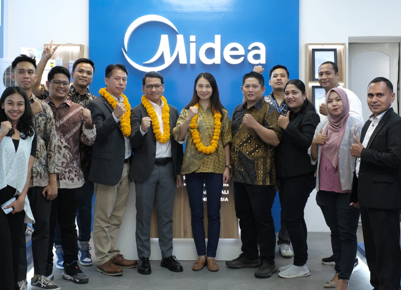 Midea Pro Shop Kelima Hadir di Denpasar, Berkomitmen Menjadi Solusi Terbaik Tata Udara