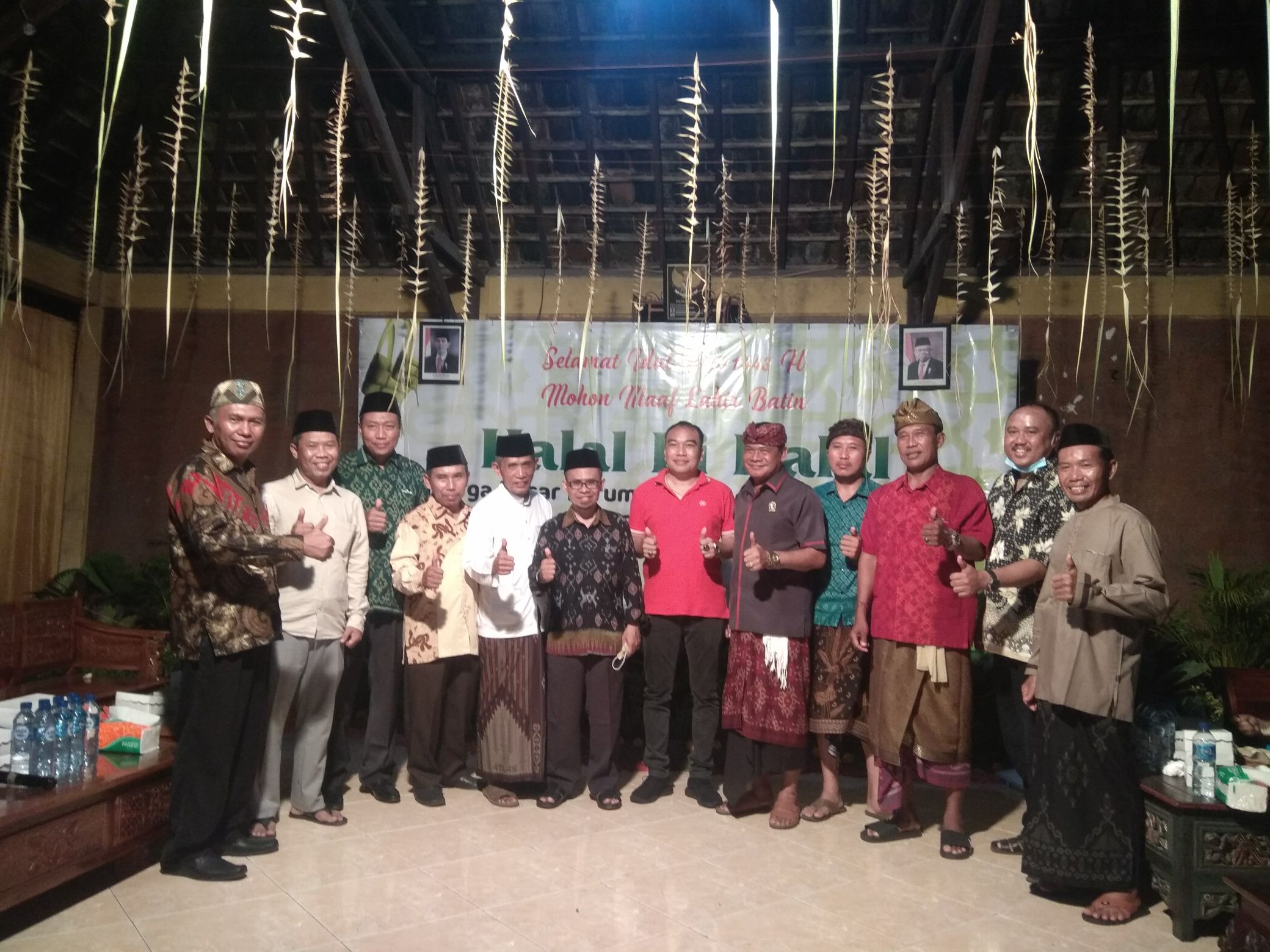 Tokoh Lintas Agama Hadiri Halal Bihalal Warga Muslim Dewata Permai Sading Bali