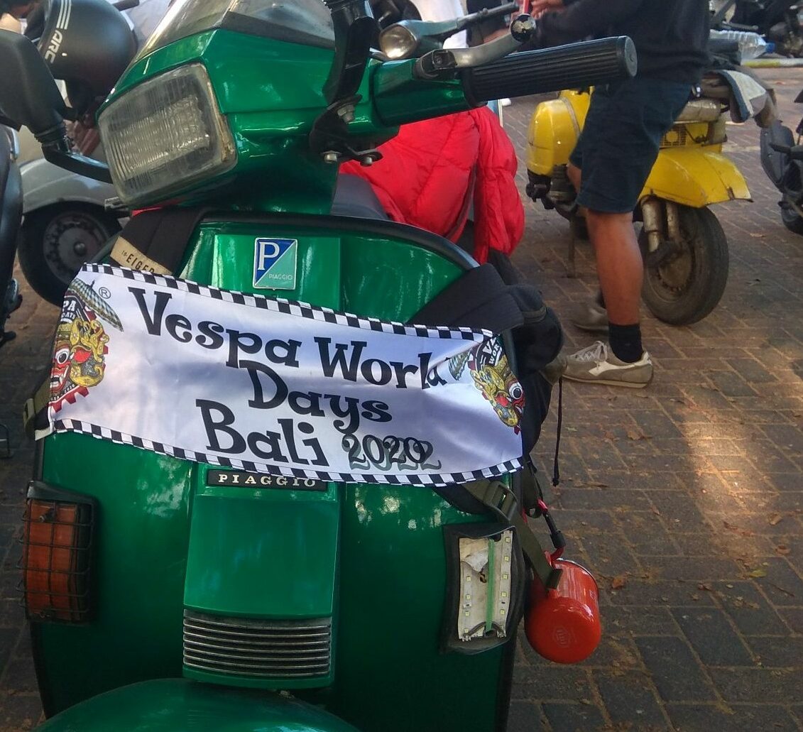 Ribuan Pecinta Vespa dari 27 Negara Ramaikan VWD 2022 di Bali